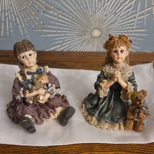 Yesterday's Child Figurines As Is